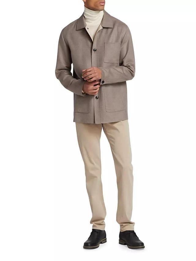 Cashmere-Silk Pocket Jacket Product Image