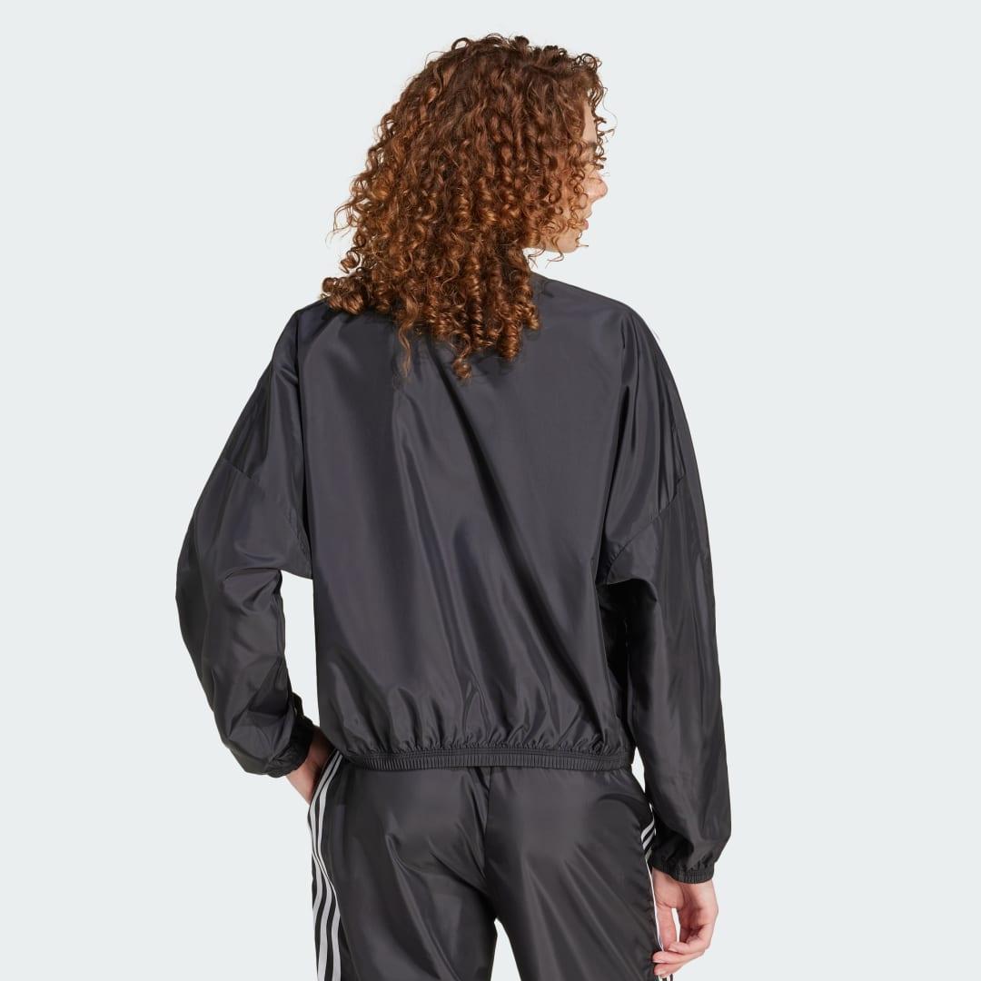 adidas Tiro Cut 3-Stripes Summer Woven Track Jacket Black XL Womens Product Image