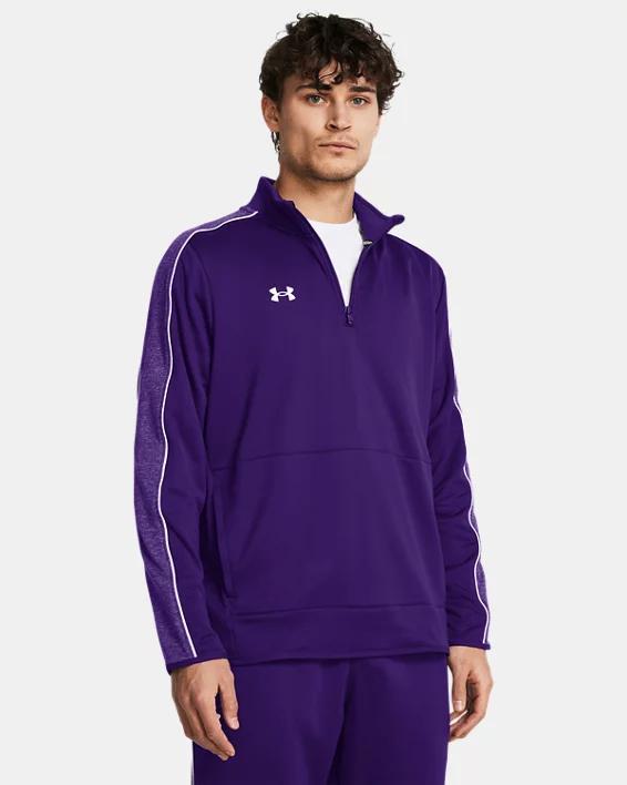 Mens UA Command Warm-Up  Zip Product Image