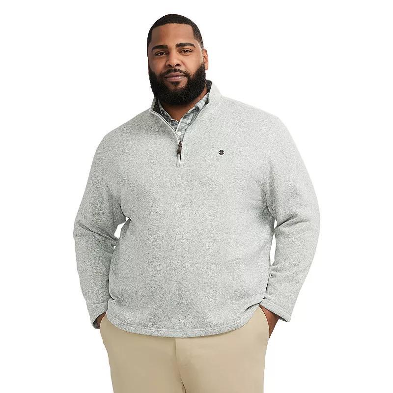 Big & Tall IZOD Thermasoft Sweater Fleece Quarter Zip, Mens Product Image