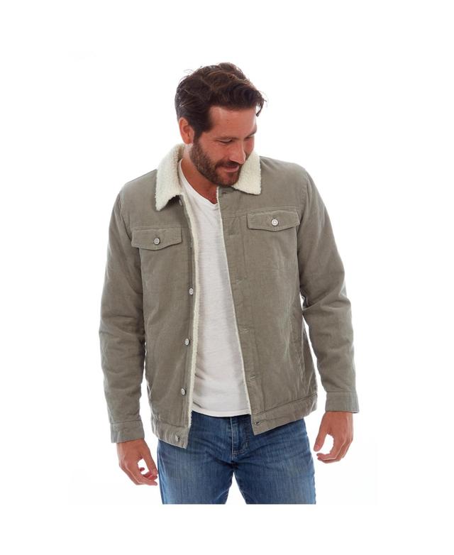 Px Clothing Mens Corduroy and Sherpa Trucker Jacket Product Image