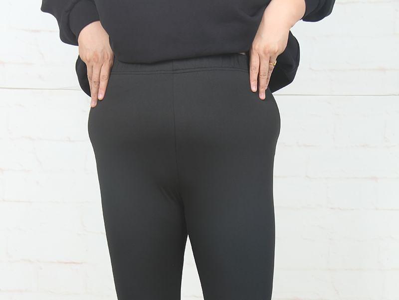 Plus Size Fleece Lined Leggings Product Image