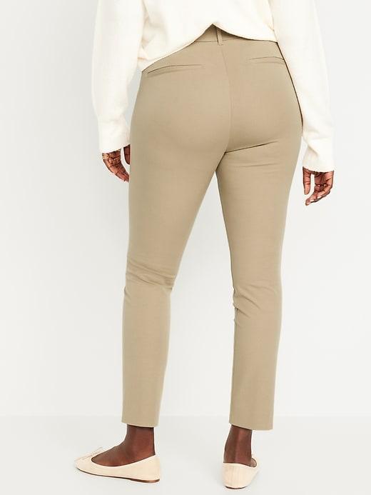 High-Waisted Pixie Skinny Ankle Pants Product Image