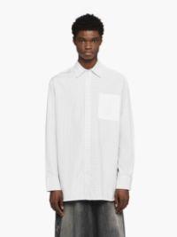 CONTRAST PATCH POCKET SHIRT in white | JW Anderson US  Product Image