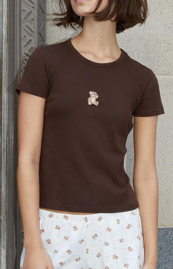 John Galt Women's Hailie Teddy Bear T-Shirt Product Image