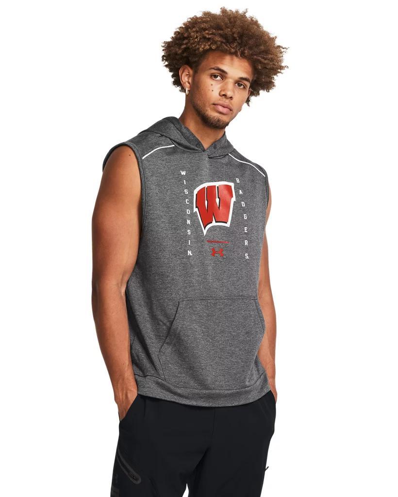 Men's UA Tech™ Terry Gameday Collegiate Sleeveless Hoodie Product Image