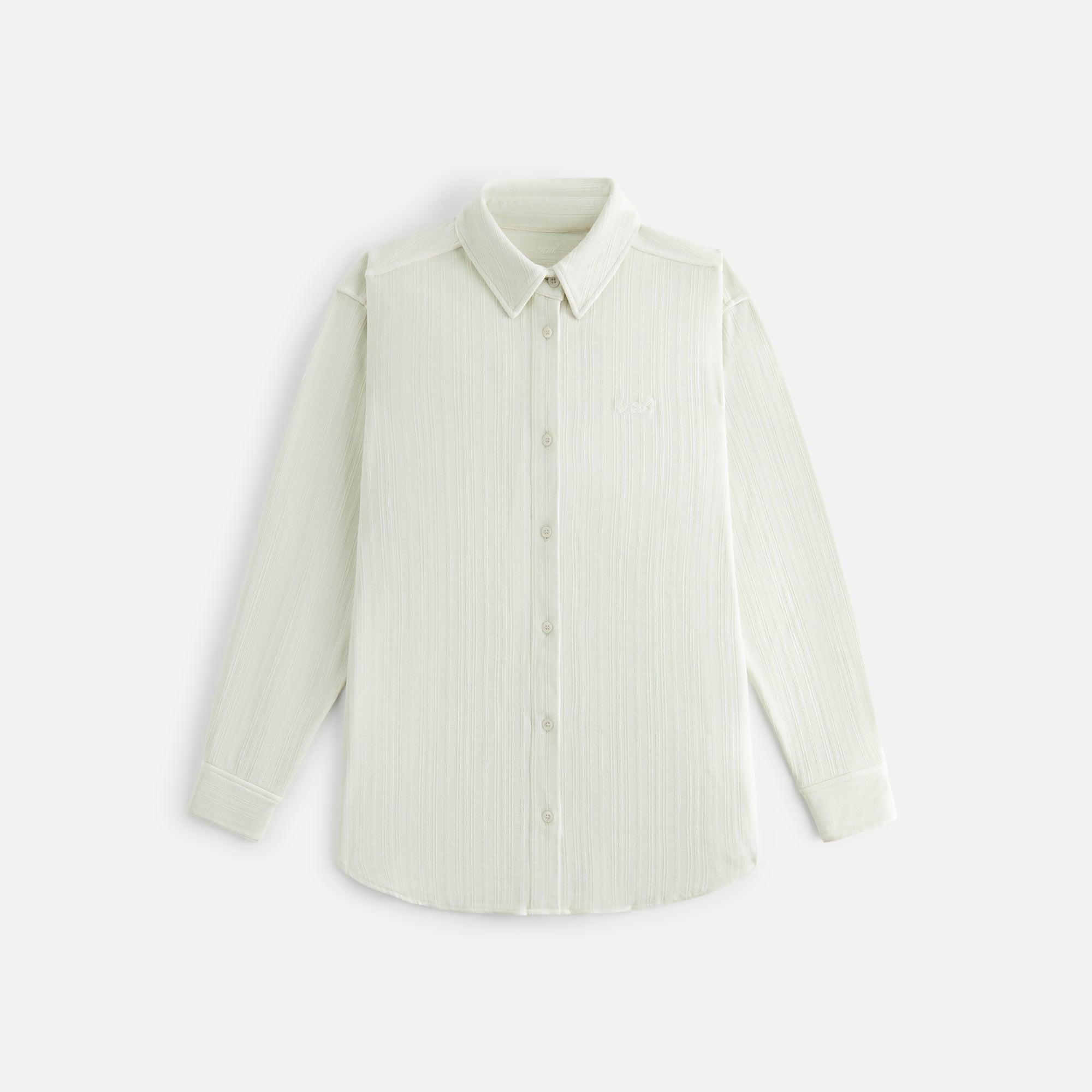 Kith Women Ora Pointelle Shirt - Chalk Female Product Image