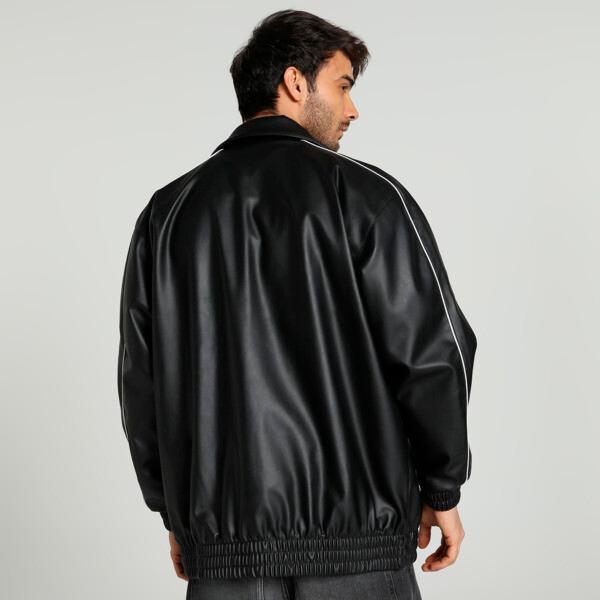 PUMA T7 Pleather Men's Track Jacket Product Image