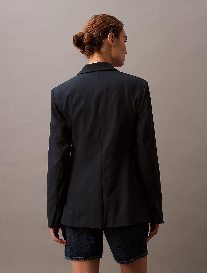 Refined Stretch Pinstripe Blazer Product Image