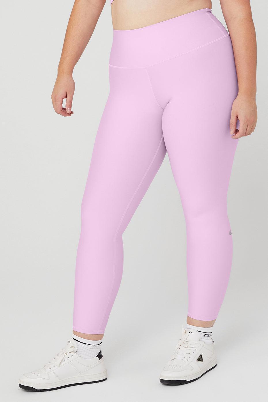 7/8 High-Waist Airlift Legging - Sugarplum Pink Female Product Image