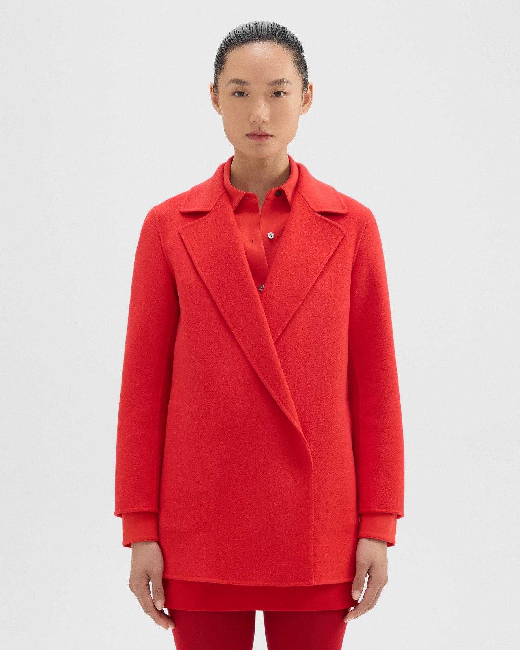 Clairene Jacket in Double-Face Wool-Cashmere Product Image