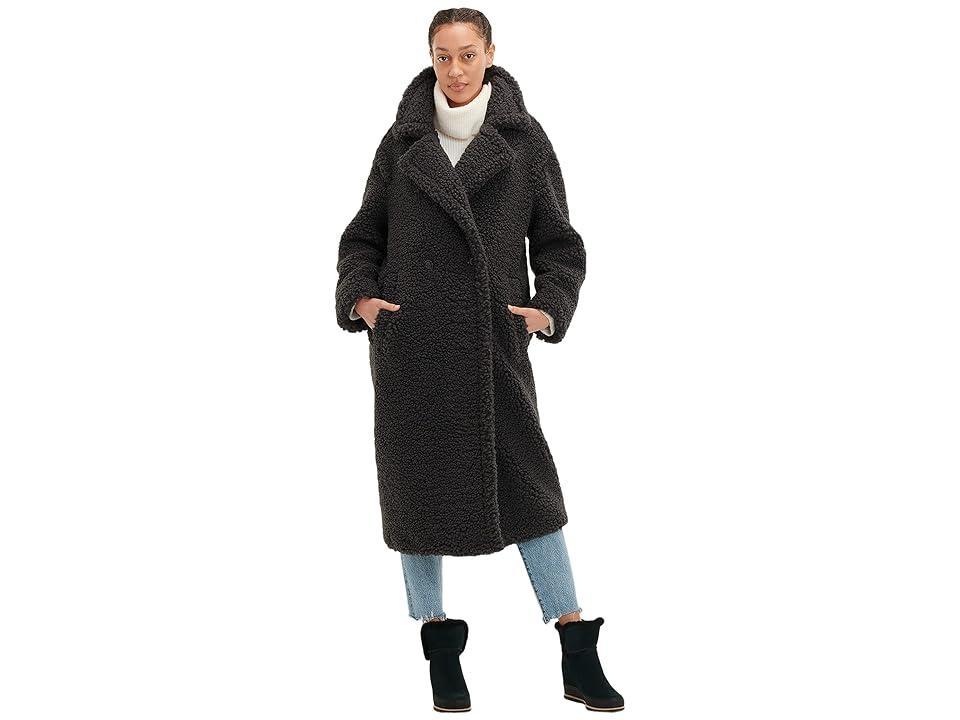 Womens Gertrude Long Teddy Coat Product Image