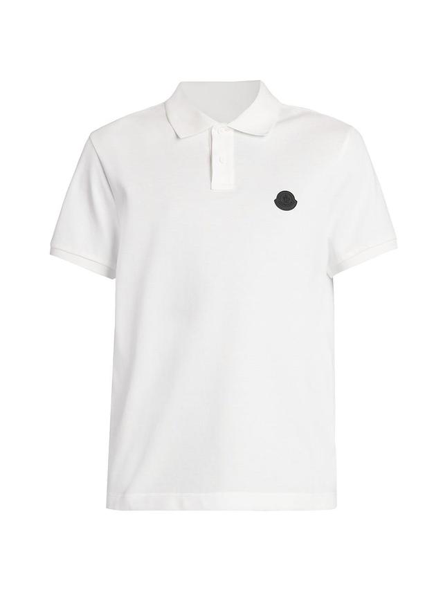 Mens Logo Short-Sleeve Polo Shirt Product Image