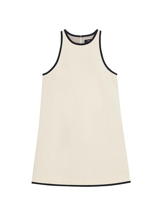 Womens Cotton-Blend Shift Dress Product Image