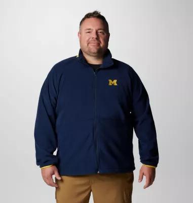 Columbia Men's Collegiate Flanker IV Fleece Jacket - Michigan - Big- Product Image