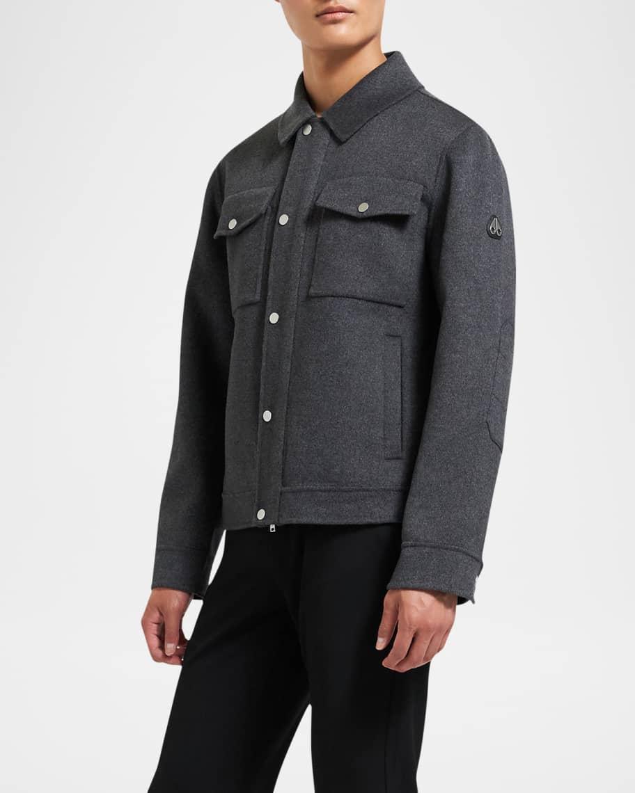 Mens Jacques Wool-Cashmere Overshirt Product Image