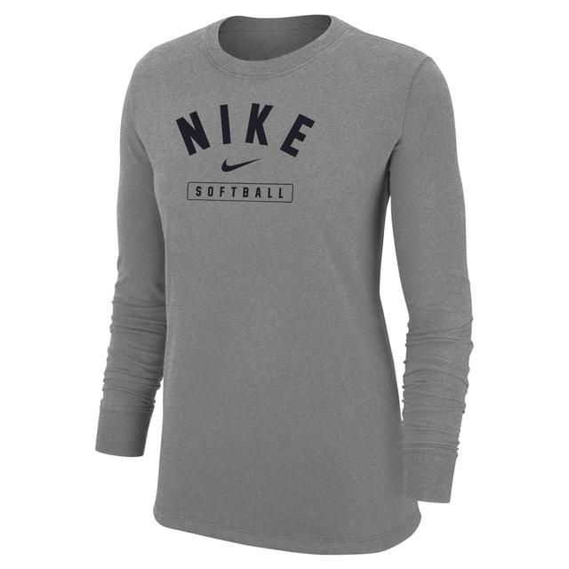 Nike Women's Softball Long-Sleeve T-Shirt Product Image