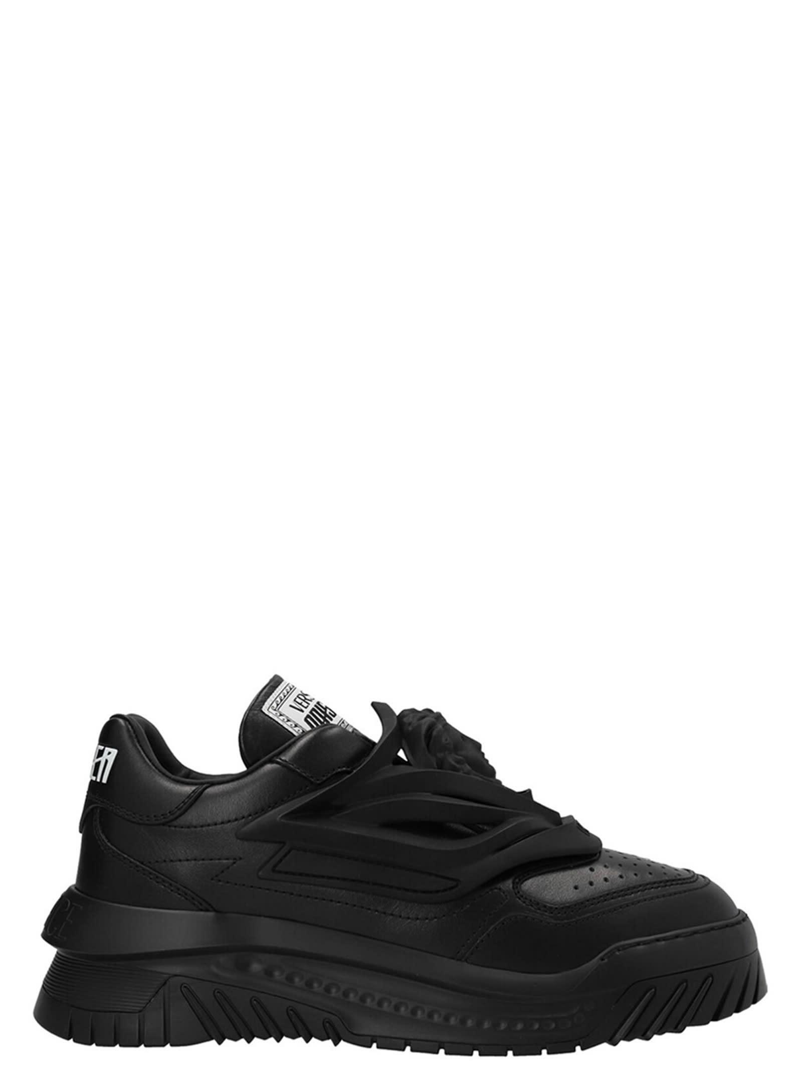 VERSACE Odyssey Sneaker In Black Product Image