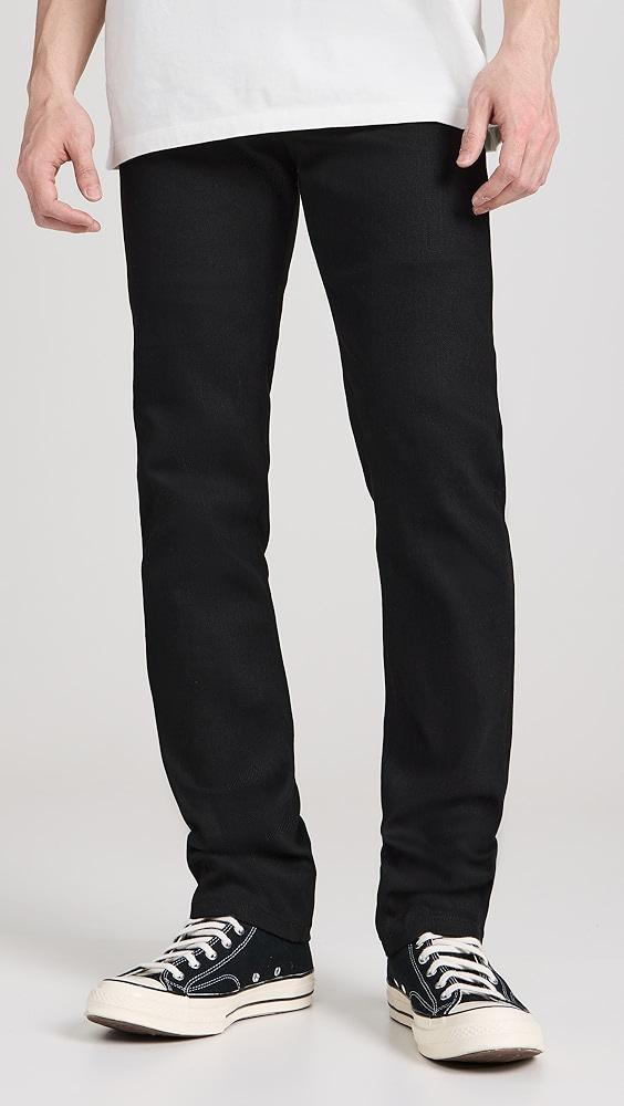 A.P.C. New Standard Stretch Black Jeans | Shopbop Product Image