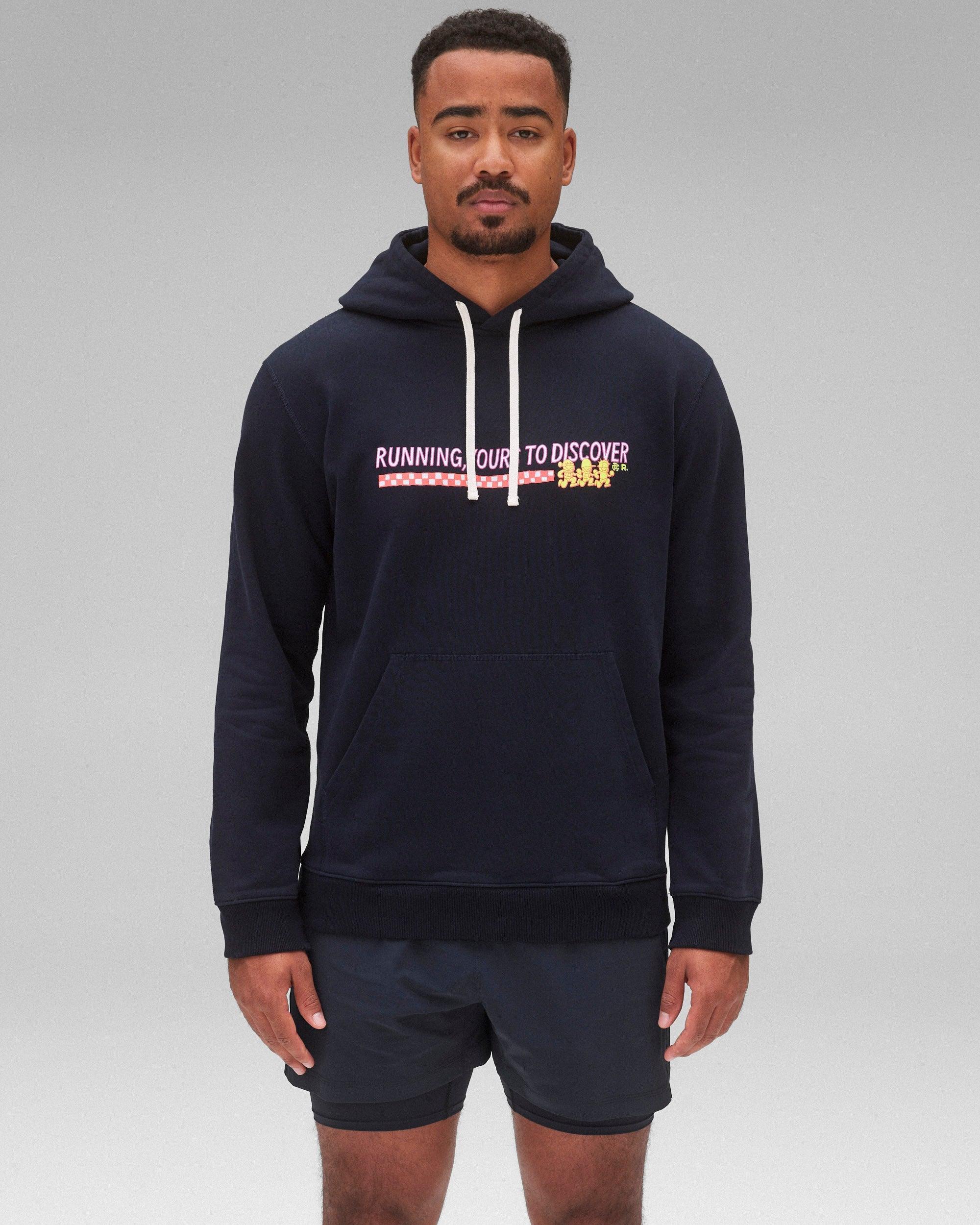 Midweight Terry Toronto Marathon Hoodie Male Product Image