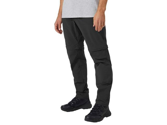 Helly Hansen Brono Softshell Zip Off Pants (Ebony) Men's Clothing Product Image