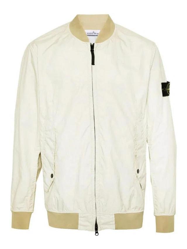 Padded Jacket In Beige Product Image