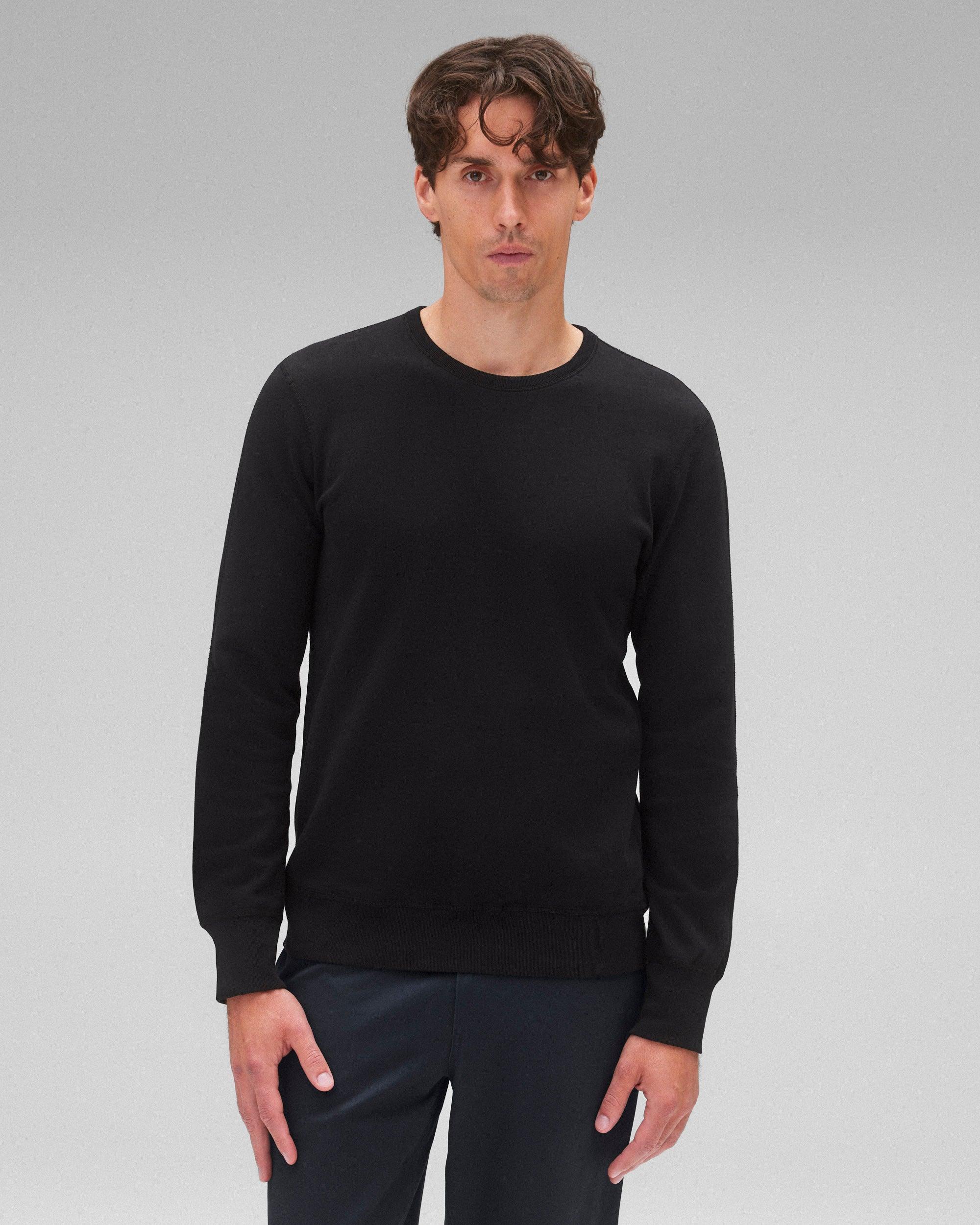 Lightweight Terry Slim Crewneck Male Product Image