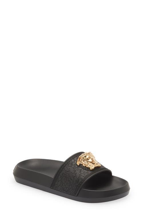 Womens Signature Medusa Slides Product Image