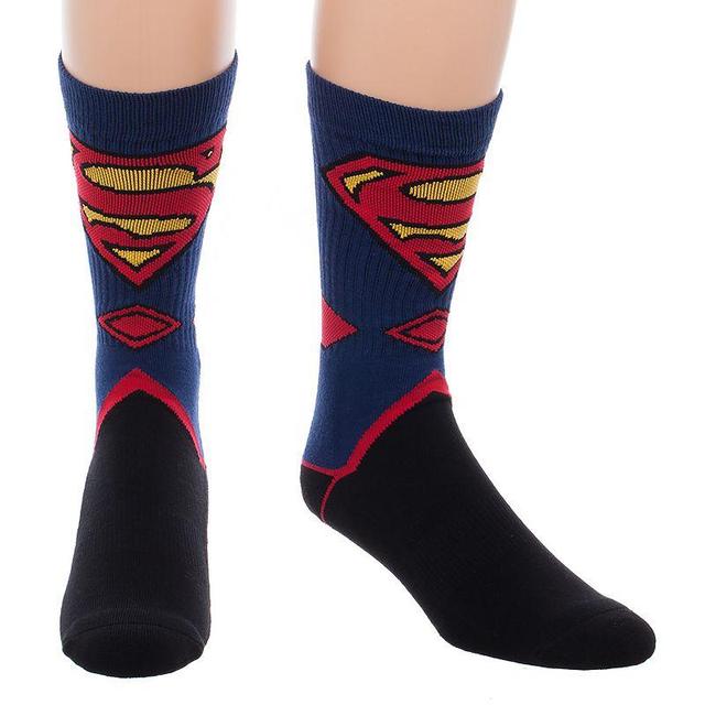 Mens DC Comics Rebirth Knit Crew Socks Product Image