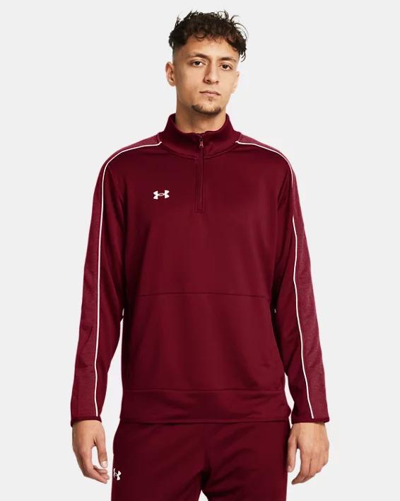 Mens UA Command Warm-Up  Zip Product Image