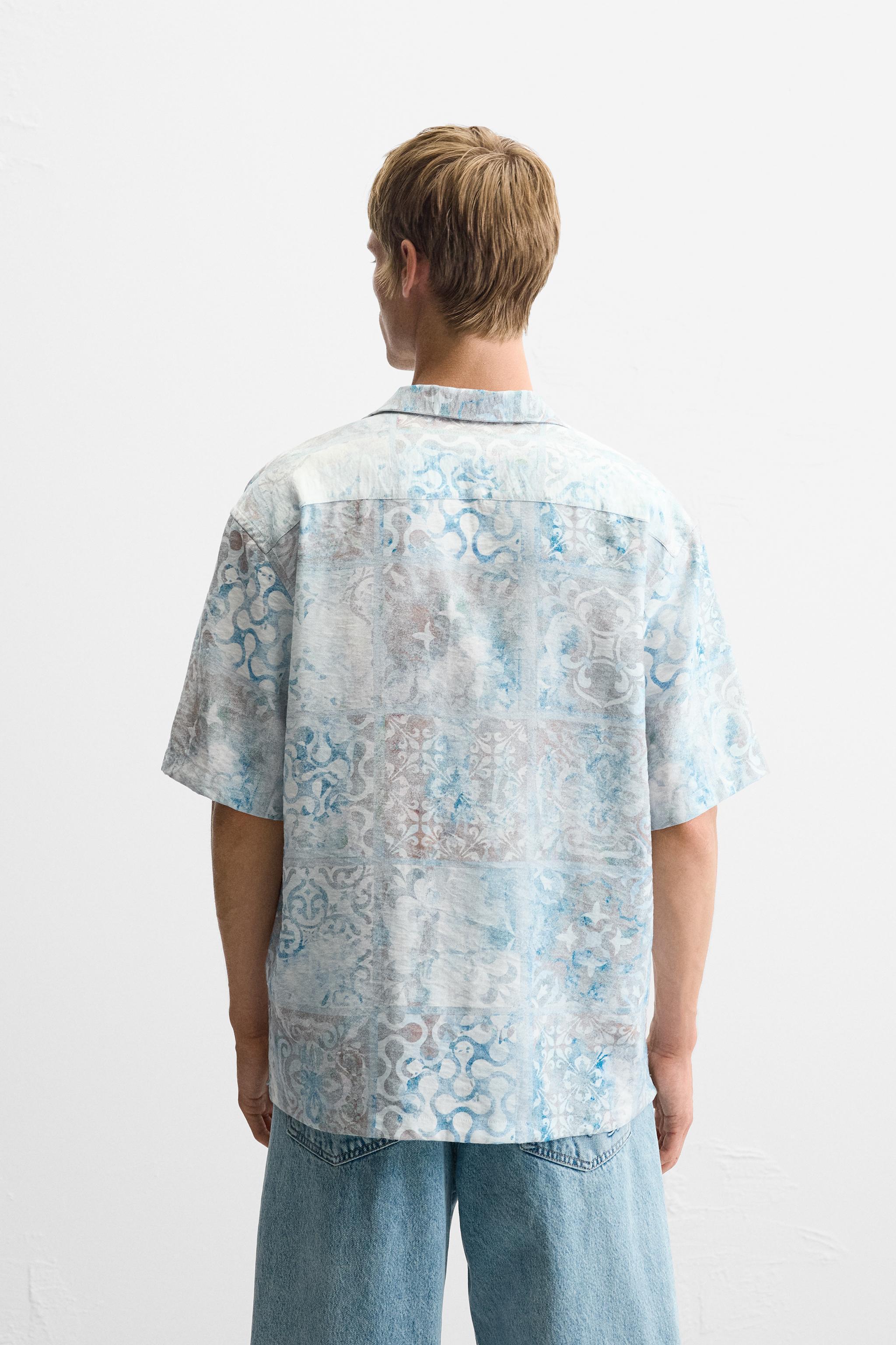 MOSAIC PRINT SHIRT Product Image