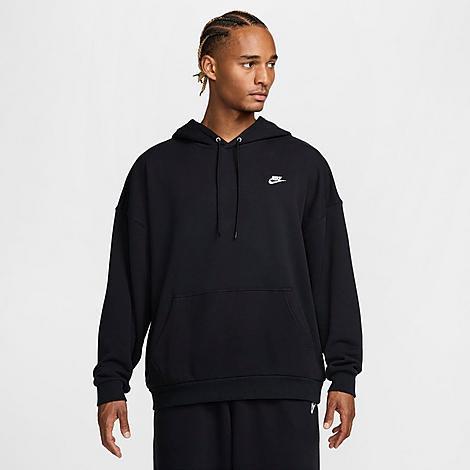 Mens Nike Club Fleece Oversized French Terry Pullover Hoodie Product Image