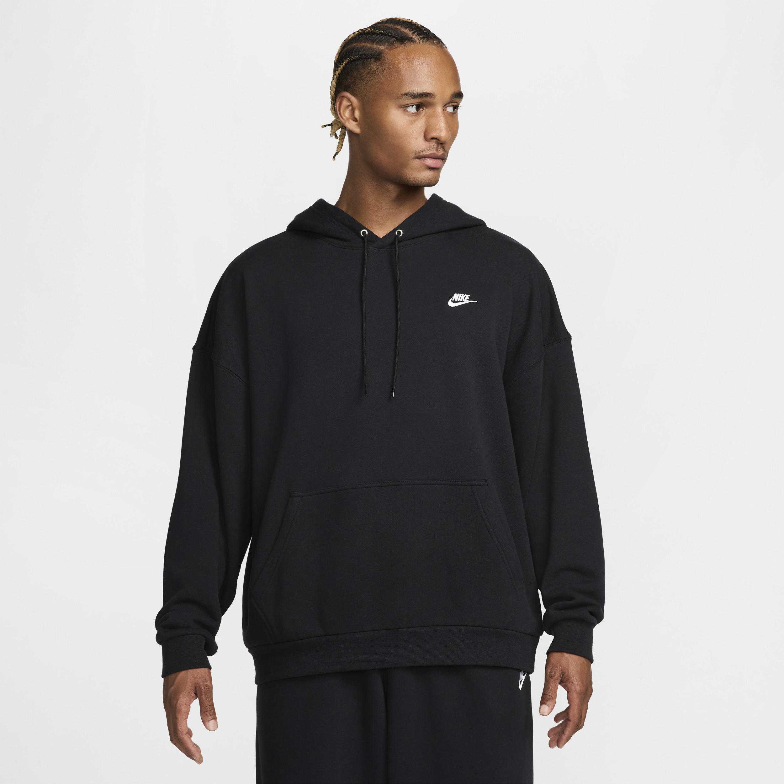 Mens Nike Club Fleece Oversized French Terry Pullover Hoodie Product Image