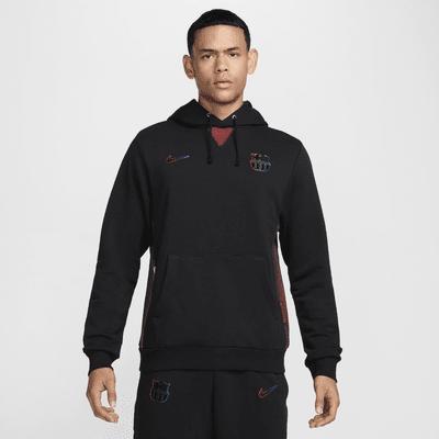 FC Barcelona Standard Issue Away Men's Nike Dri-FIT Soccer Pullover Hoodie Product Image