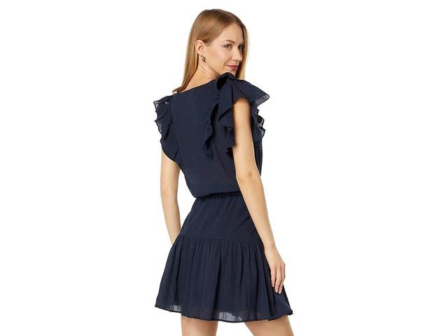 Tommy Hilfiger Tiered Ruffle Dress (Sky Captain) Women's Dress Product Image