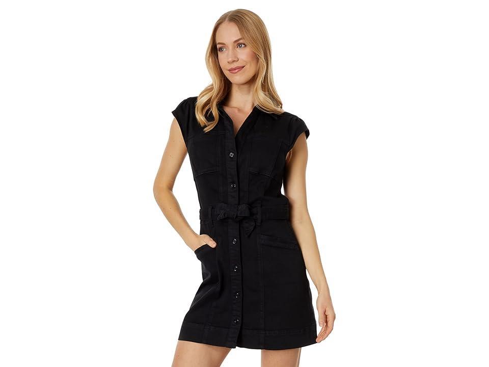 Paige Jaxsyn Belted Utility Mini Dress Product Image