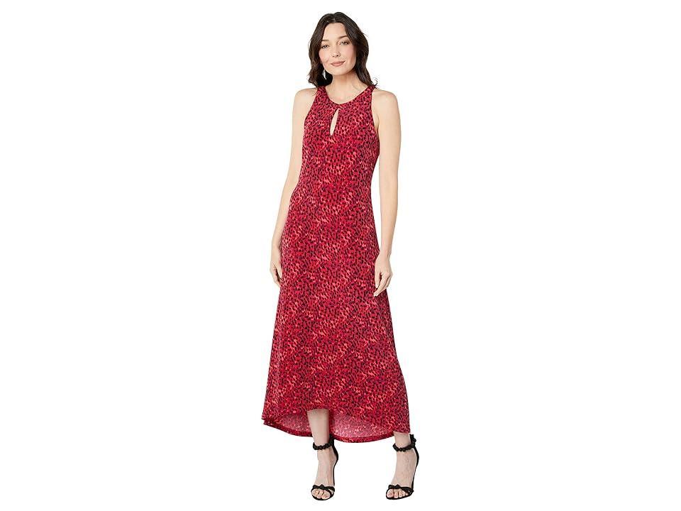 Tommy Bahama Jasmina Lagoon Leopard Dress (Tango ) Women's Clothing Product Image