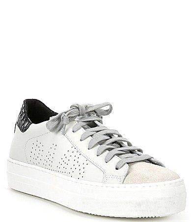 P448 Womens F23 Thea Lace Up Low Top Sneakers Product Image