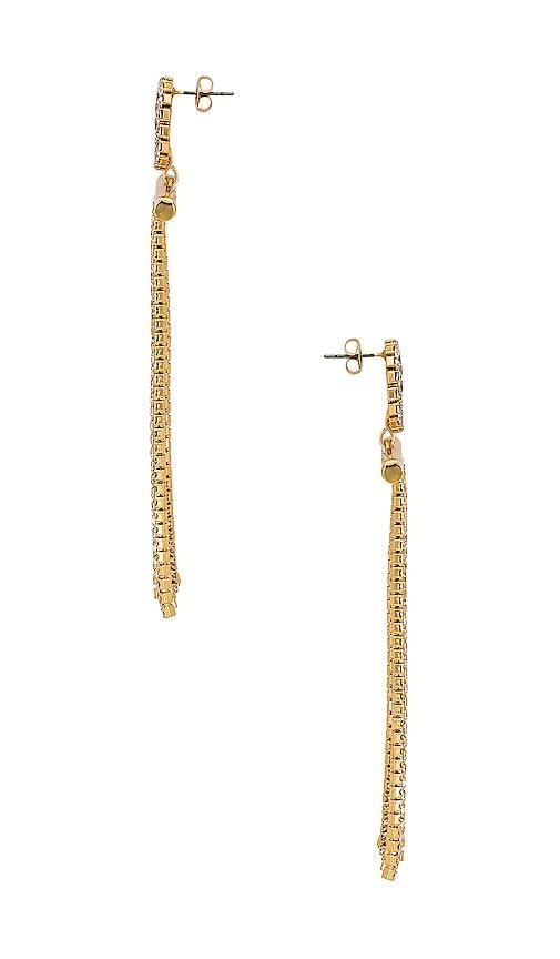 Ettika Movement Crystal Drop Earrings Product Image