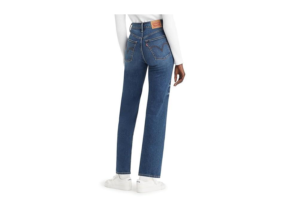 Levi's(r) Womens Ribcage Straight Ankle (Dial Up The Music) Women's Jeans product image