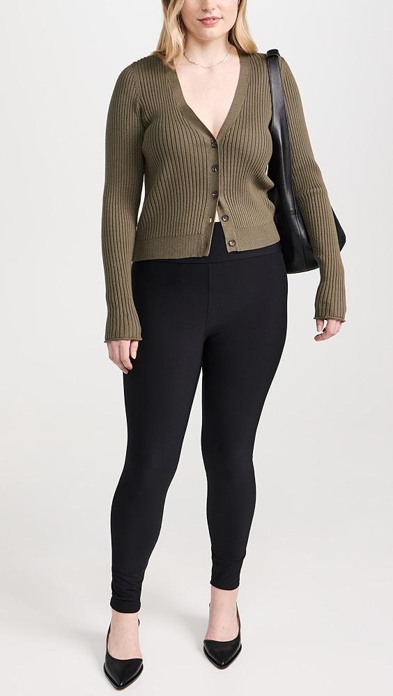 Plush High Waist Matte Fleece Leggings | Shopbop Product Image