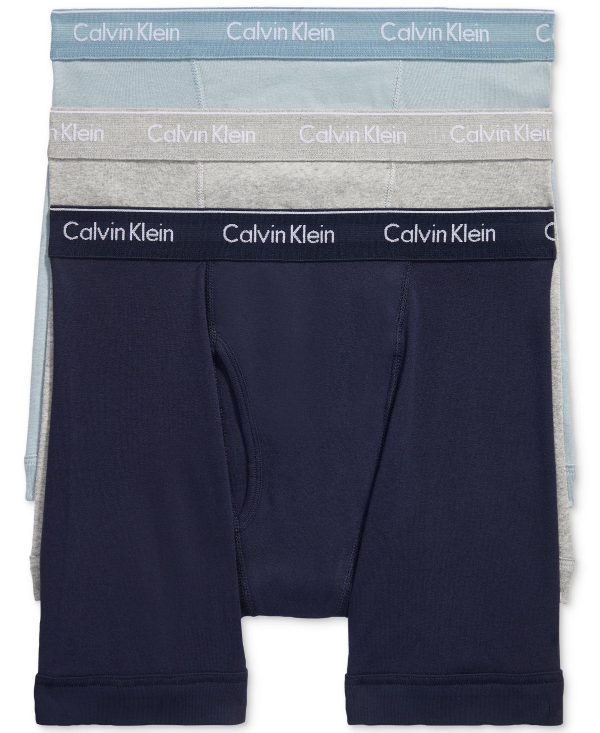 Mens Calvin Klein 3-Pack Cotton Classics Boxer Briefs Product Image