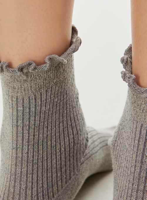 sugarplum metallic crew sock 3-pack Product Image