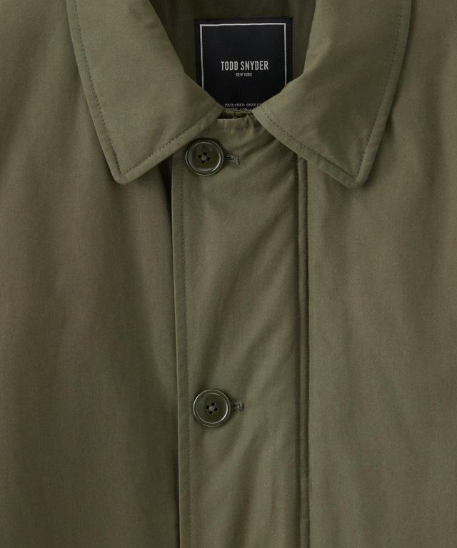 Ventile Down Trench in Olive Product Image