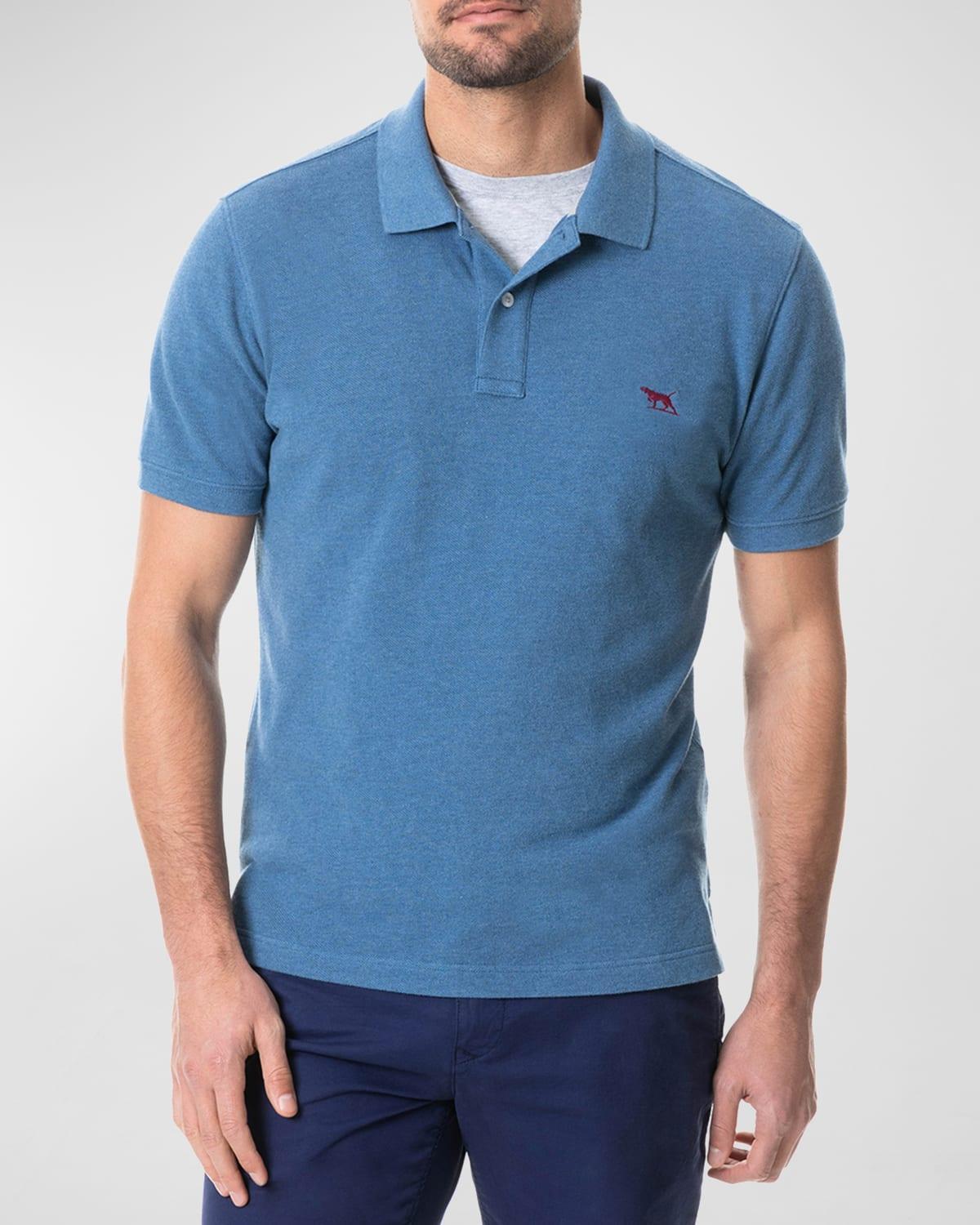 Mens The Gunn Cotton Polo Shirt Product Image