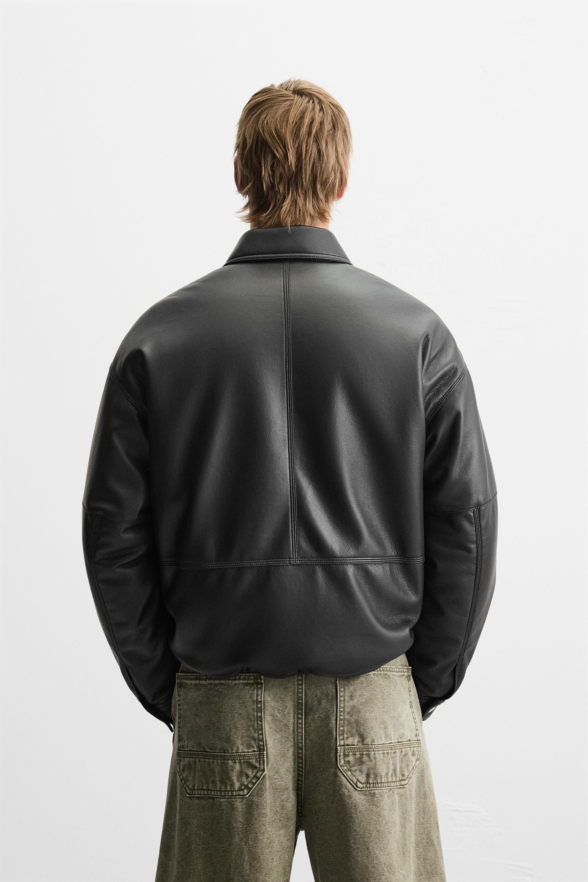 FAUX LEATHER JACKET Product Image