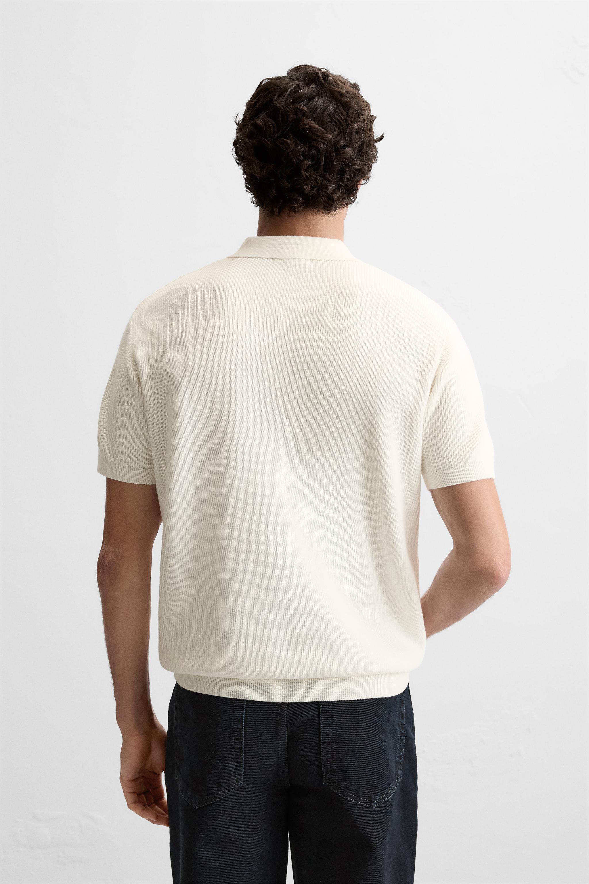 TEXTURED KNIT POLO Product Image