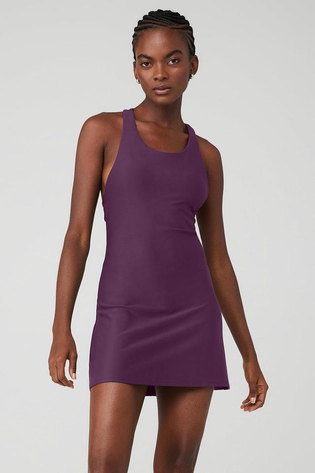 Airlift Fly Dress - Dark Plum Female Product Image