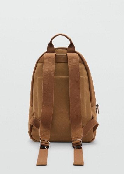 MANGO MAN - Canvas mixed backpack - One size - Men Product Image