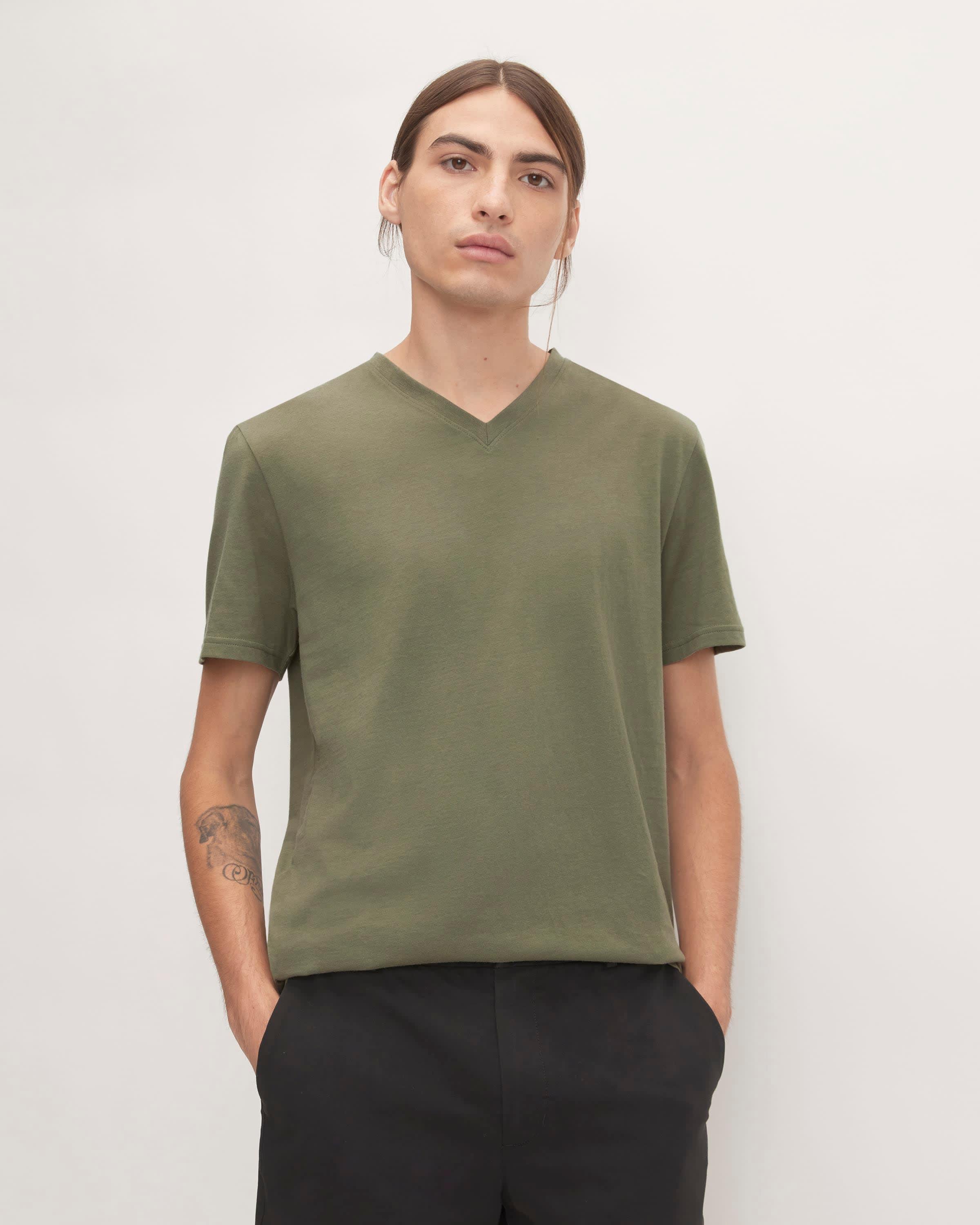 The Essential Organic V-Neck Tee Product Image